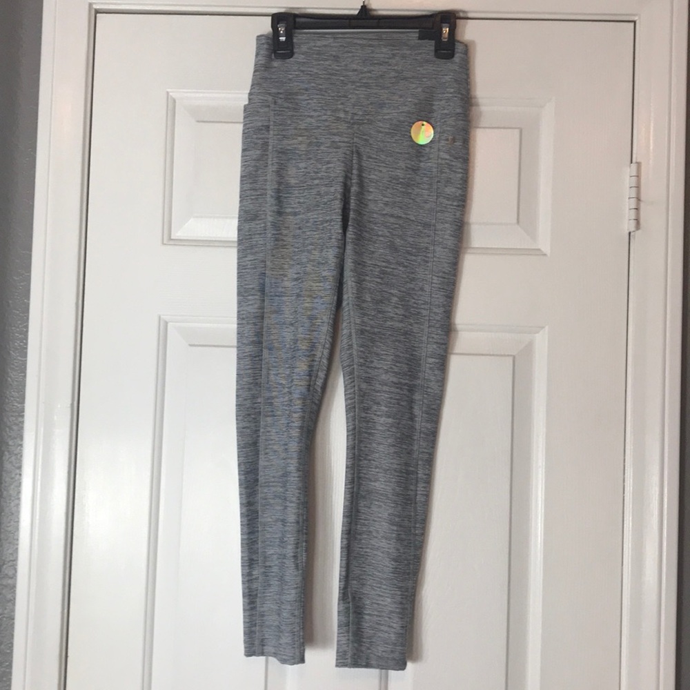 VS Pink high Waist 7/8 Leggings Gray Yoga Pants